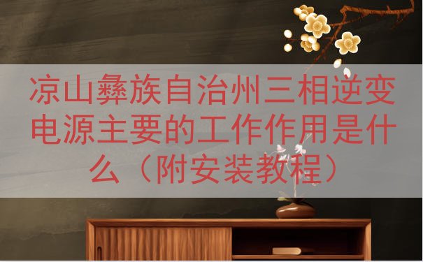 凉山彝族自治州三相逆变电源主要的工作作用是什么（附安装教程）