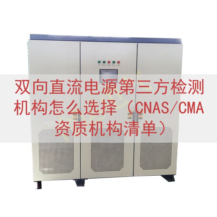 双向直流电源第三方检测机构怎么选择（CNAS/CMA资质机构...