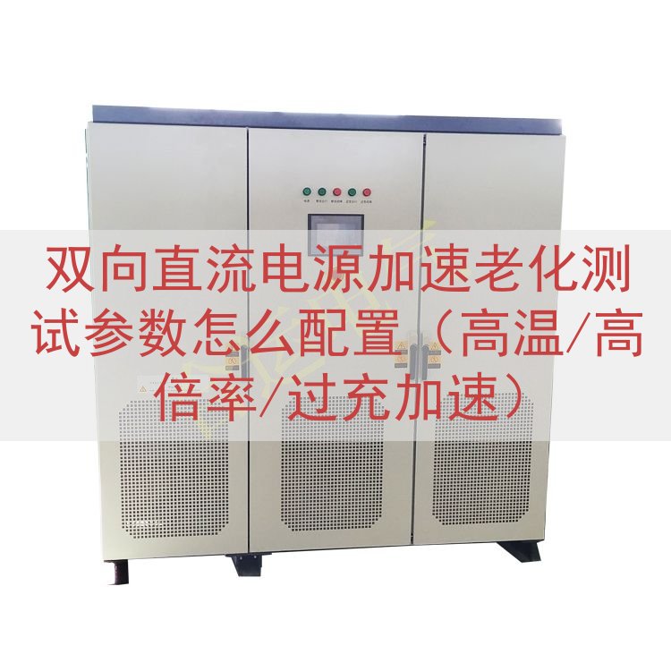 双向直流电源加速老化测试参数怎么配置（高温/高倍率/过充加速...